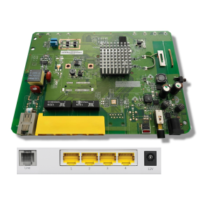 300MBPS 4 port wifi adsl router PCB